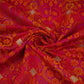 Magenta Zari Booti Dohri Tanchoi Silk Fabric HMSS-32731