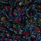 Navy Blue Kimkhab Brocade Fabric HMSS-32798