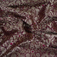 Wine Zari Meena Art Silk Brocade Fabric HMSS-32778