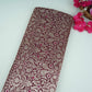 Wine Zari Meena Art Silk Brocade Fabric HMSS-32778