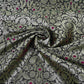Purple Zari Meena Art Silk Brocade Fabric HMSS-32781
