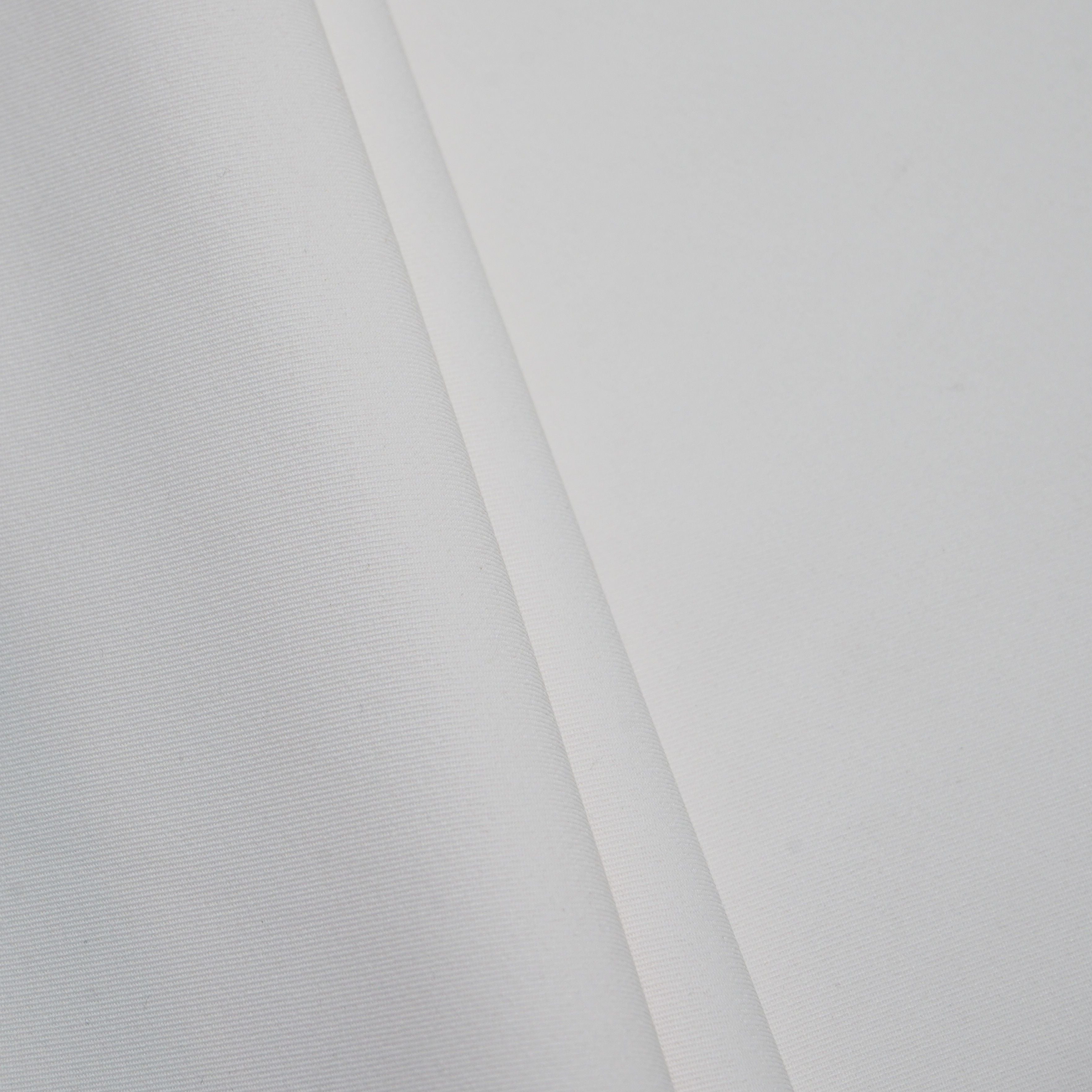 Cream Solid Japanese Crepe Shirting Fabric PG-30368 - TradeUNO