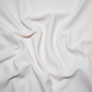 Cream Solid Japanese Crepe Shirting Fabric PG-30368 - TradeUNO