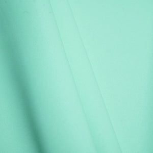 Light Mint Green Solid Japanese Crepe Shirting Fabric PG-30371 - TradeUNO