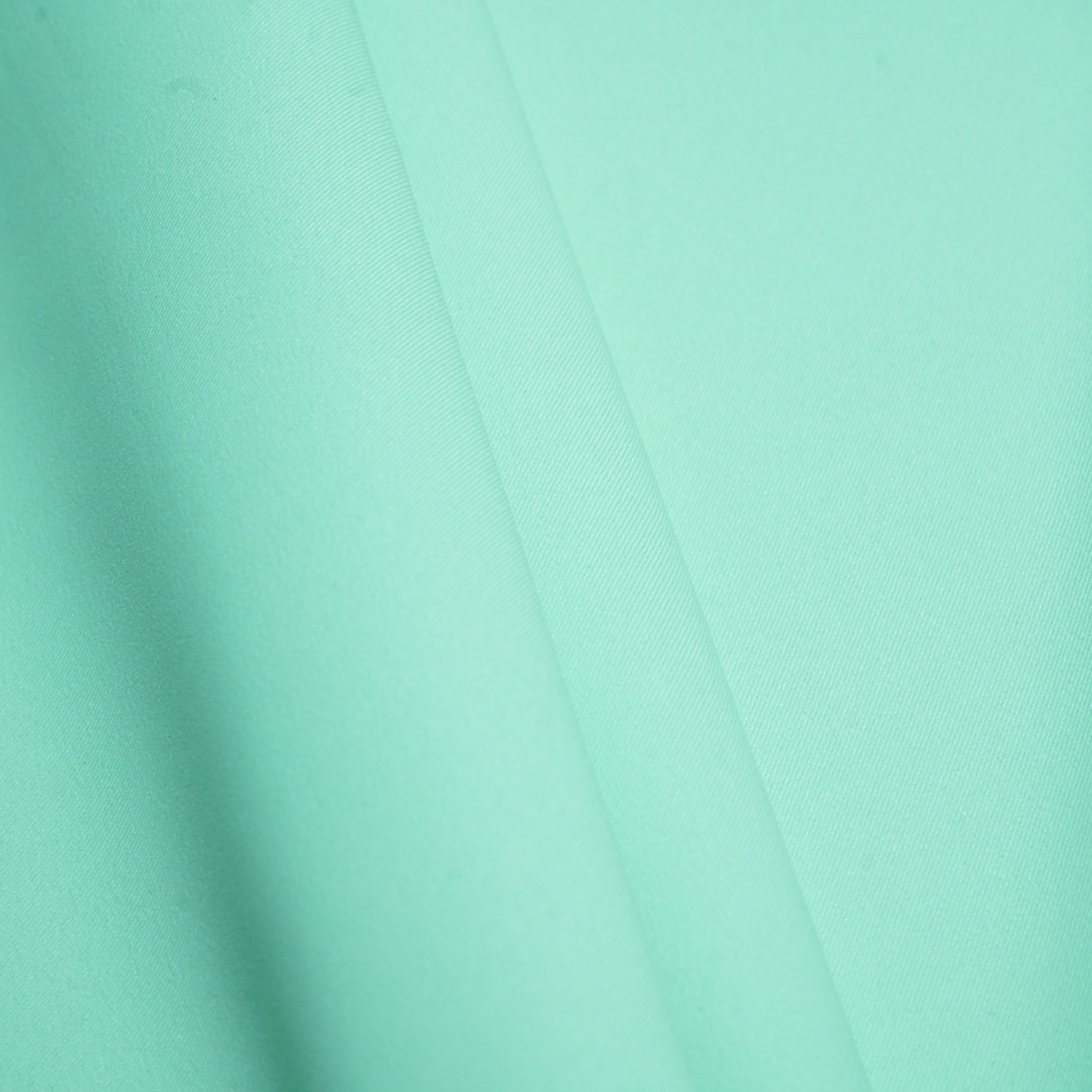 Light Mint Green Solid Japanese Crepe Shirting Fabric PG-30371 - TradeUNO