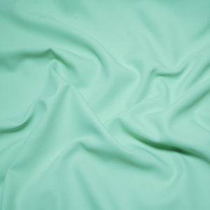 Light Mint Green Solid Japanese Crepe Shirting Fabric PG-30371 - TradeUNO