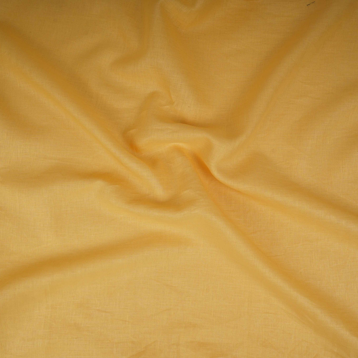 Yellow Solid Pure Linen Fabric UT-31163