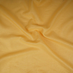 Yellow Solid Pure Linen Fabric UT-31163 - TradeUNO