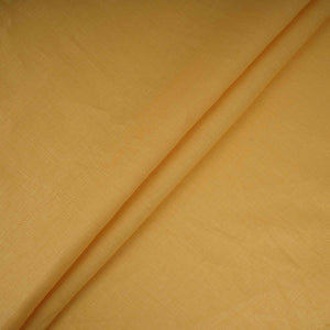 Yellow Solid Pure Linen Fabric UT-31163 - TradeUNO