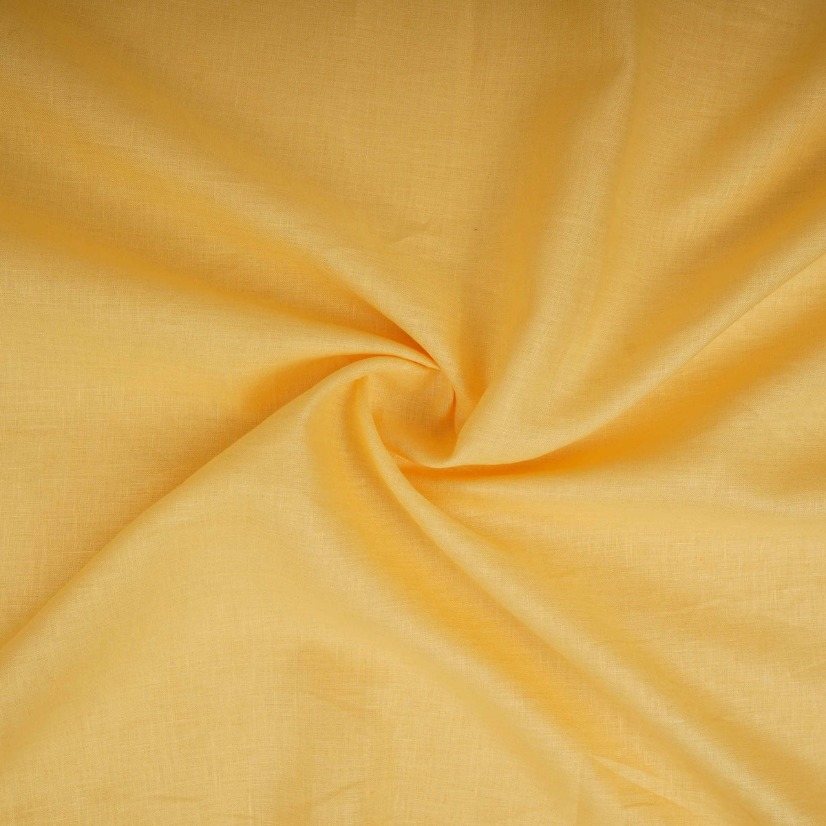 Yellow Solid Pure Linen Fabric UT-31163 - TradeUNO