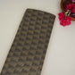 Navy Blue Chevron Weave Brocade Fabric HMSS-32808