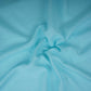 Aqua Blue Solid Pure Linen Fabric UT-31167