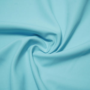 Pale Blue Solid Japanese Crepe Shirting Fabric PG-30370 - TradeUNO