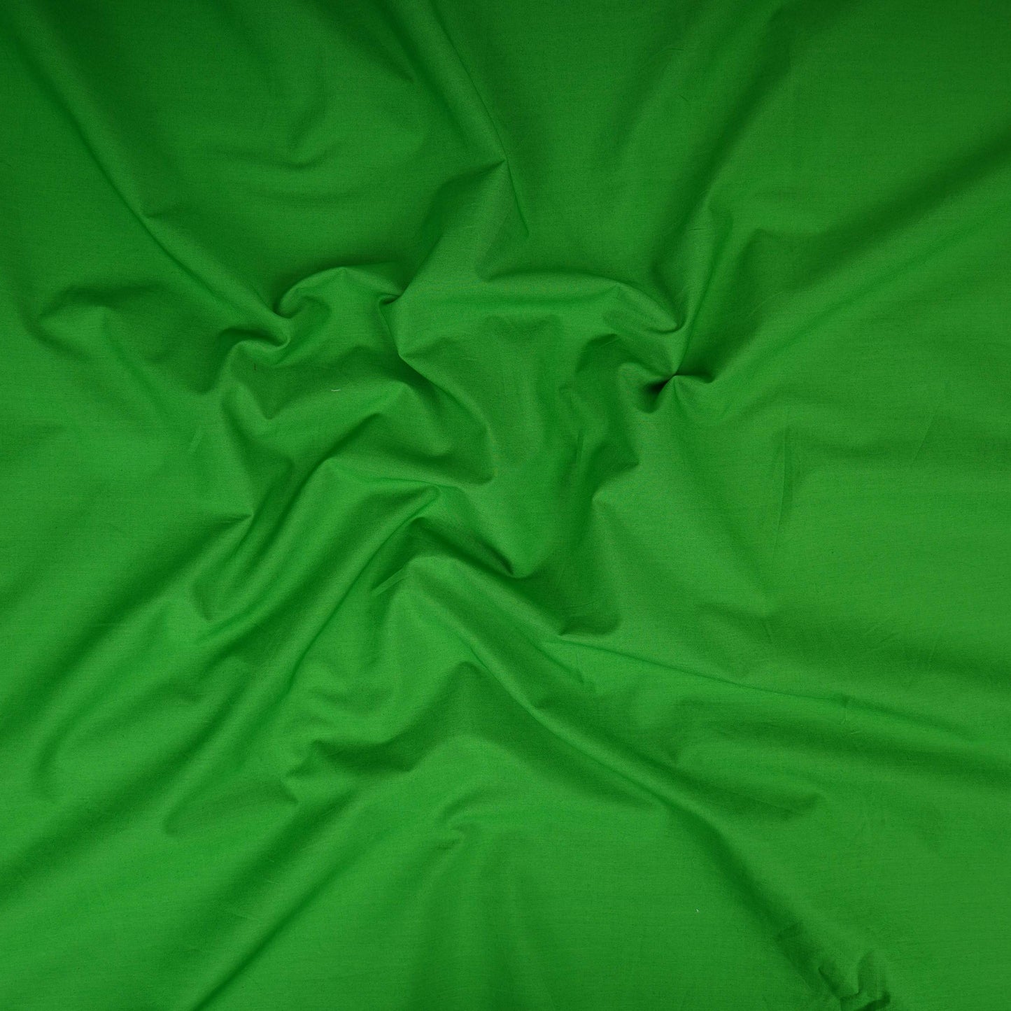 Parrot Green Solid Poplin Fabric LSF-27892 - TradeUNO