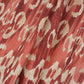 Peach Ikkat Print Cotton Fabric SN-29495