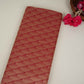 Rani Pink Chevron Weave Brocade Fabric HMSS-32806