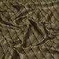 Black Chevron weave Brocade Fabric HMSS-32809