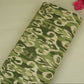 Green Ikkat Print Cotton Fabric SN-29494