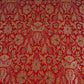 Red Alfi Meena Kimkhab Brocade Fabric HMSS-32768