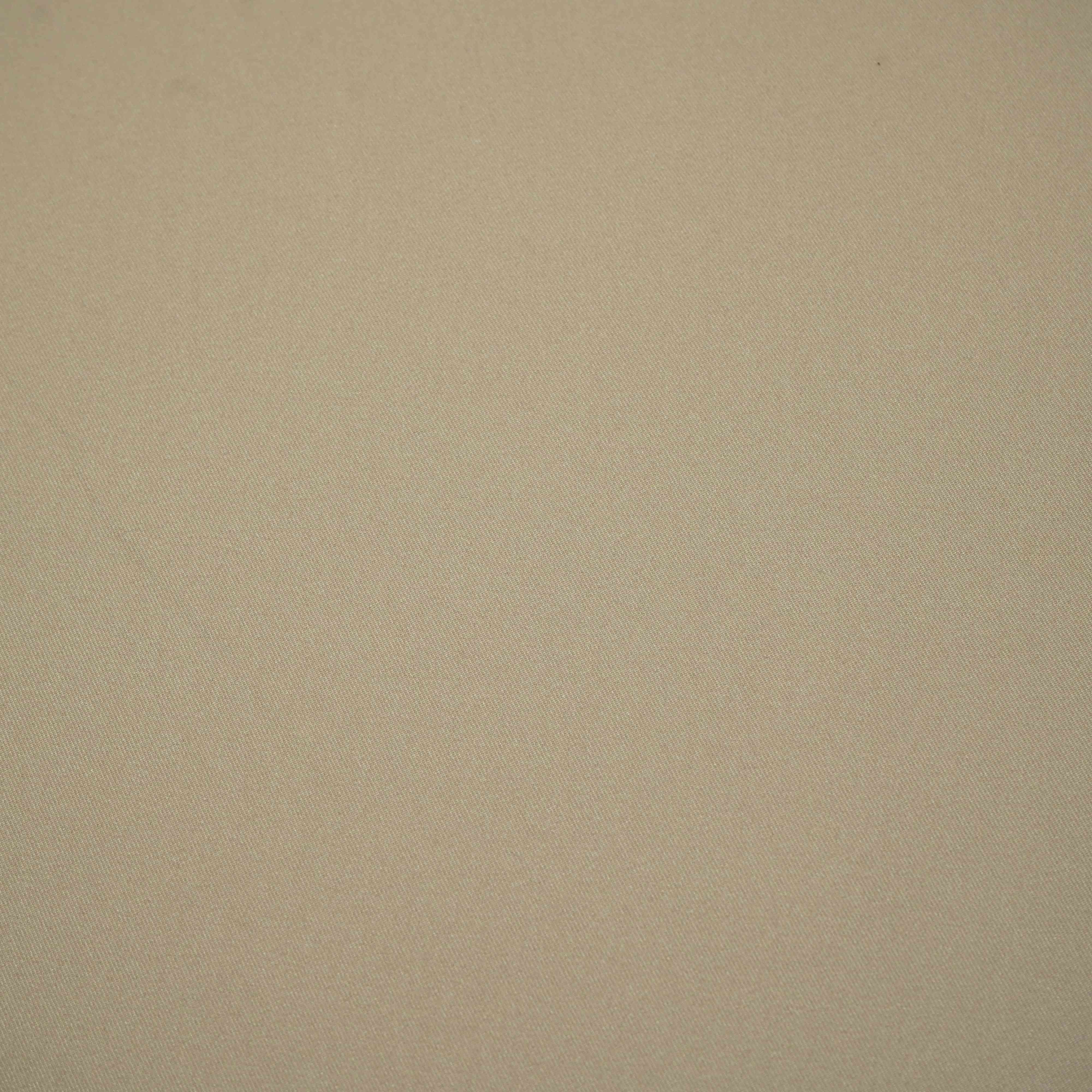Beige Solid Japanese Crepe Shirting Fabric PG-30369 - TradeUNO