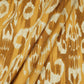 Mustard Ikkat Print Cotton Fabric SN-29492