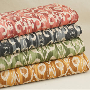 Mustard Ikkat Print Cotton Fabric SN-29492 - TradeUNO