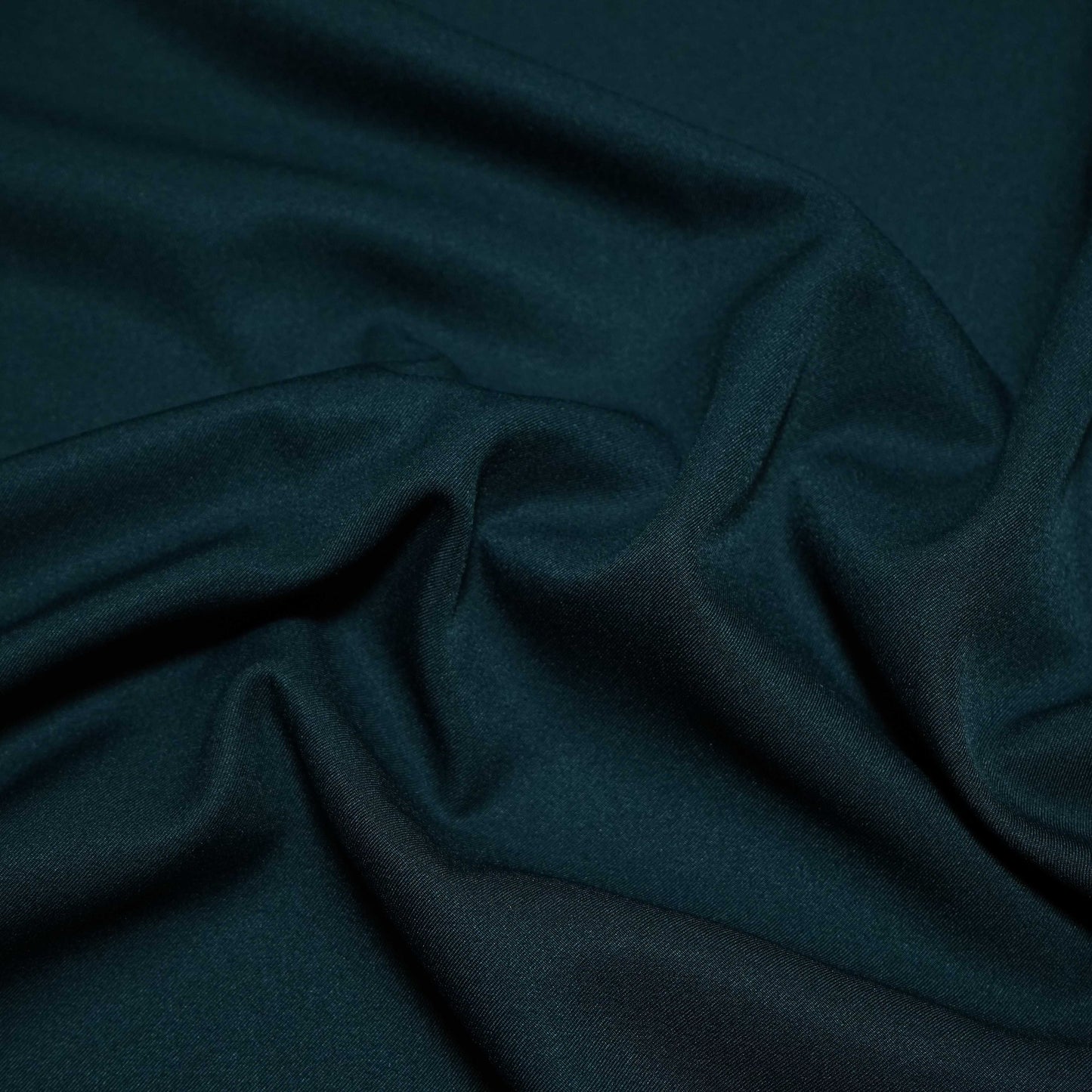 Black Solid Japanese Crepe Shirting Fabric PG-30406