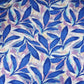 Royal Blue With Multicolor Abstract Print Viscose Linen PDM-29477
