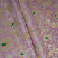 Baby Pink Alfi Meena Kimkhab Brocade Fabric HMSS-32763