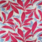 Red With Multicolor Abstract Print Viscose Linen PDM-29473