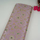 Baby Pink Alfi Meena Kimkhab Brocade Fabric HMSS-32763