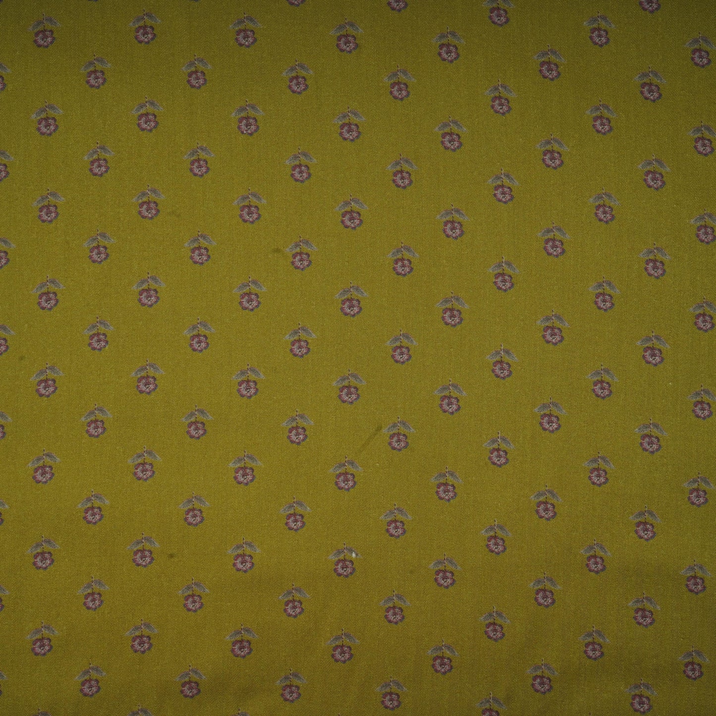 Green Floral Print Pashmina Fabric 20987
