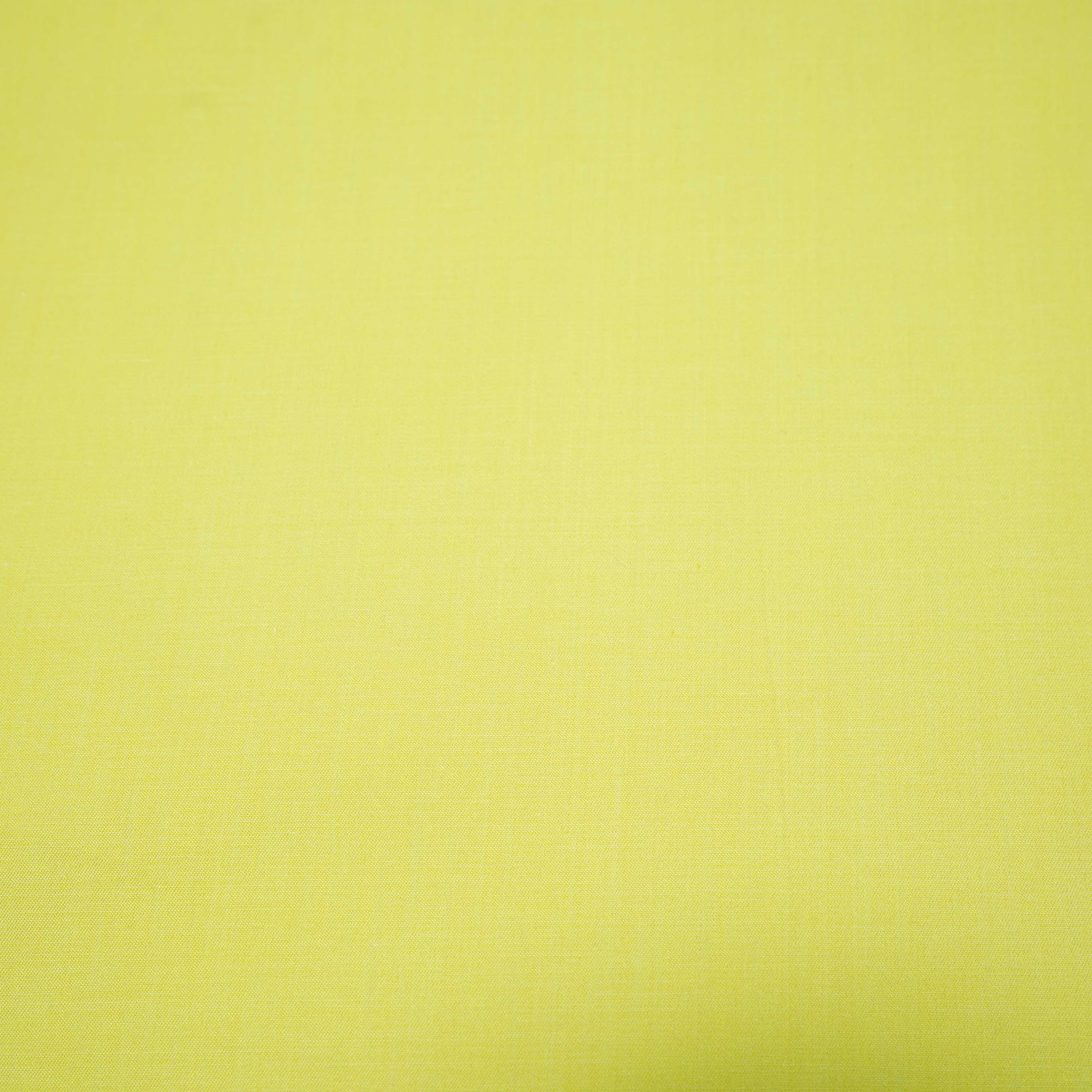 Lemon Yellow Solid Poplin Fabric LSF-30552 - TradeUNO