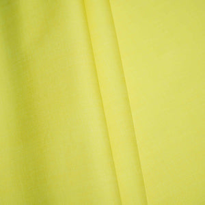 Lemon Yellow Solid Poplin Fabric LSF-30552 - TradeUNO