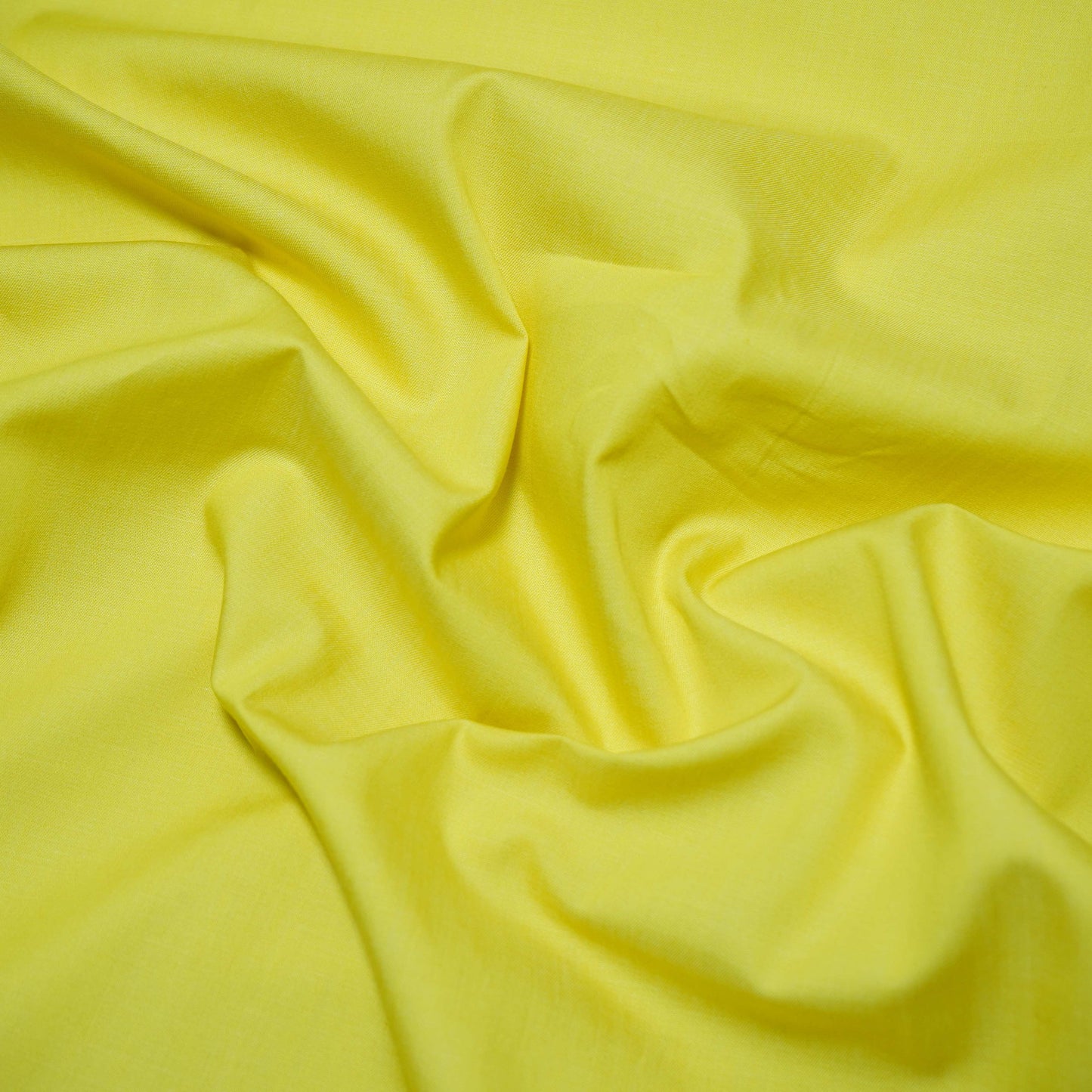 Lemon Yellow Solid Poplin Fabric LSF-30552
