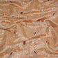 Peach Alfi Meena Kimkhab Brocade Fabric HMSS-32764