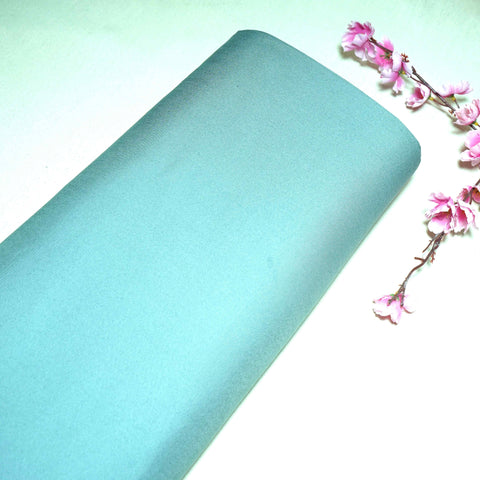 Light Grey Solid Thin Denim Fabric PDM-30578