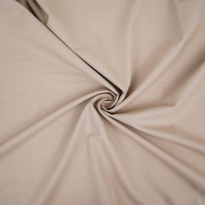 Beige Solid Lycra Suiting Fabric ASMI-31290 - TradeUNO