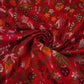 Red Kimkhab Brocade Fabric HMSS-32792