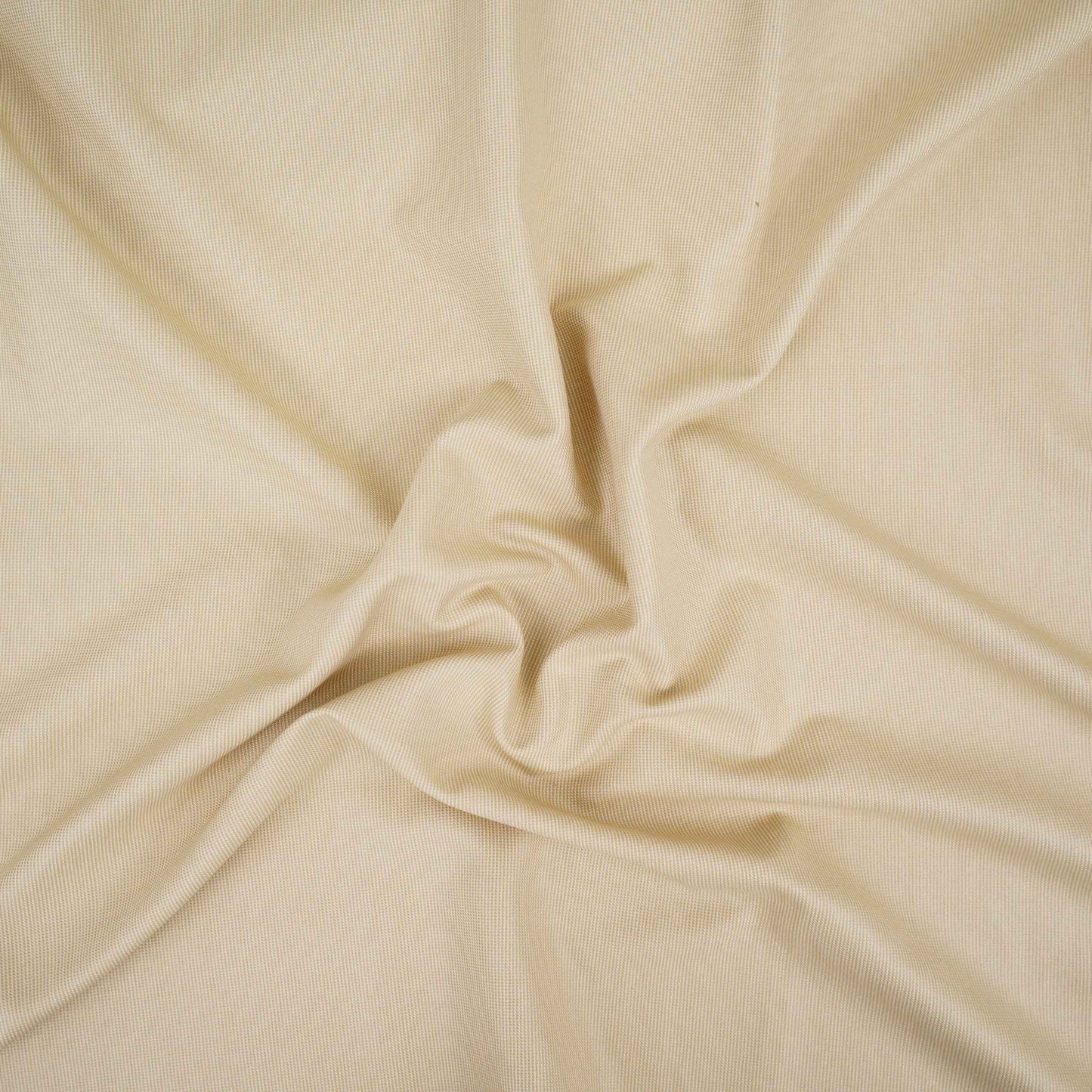 Light Beige Solid Lycra Suiting Fabric ASMI-31303