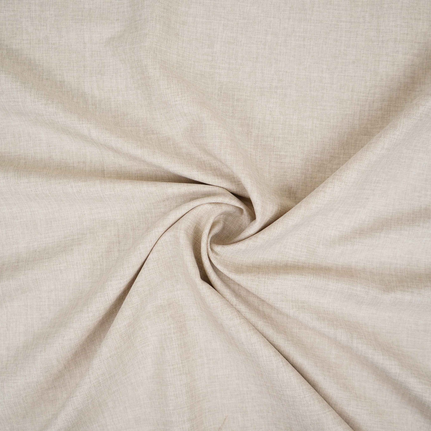 Natural Beige Solid Suiting Fabric ASMI-31305
