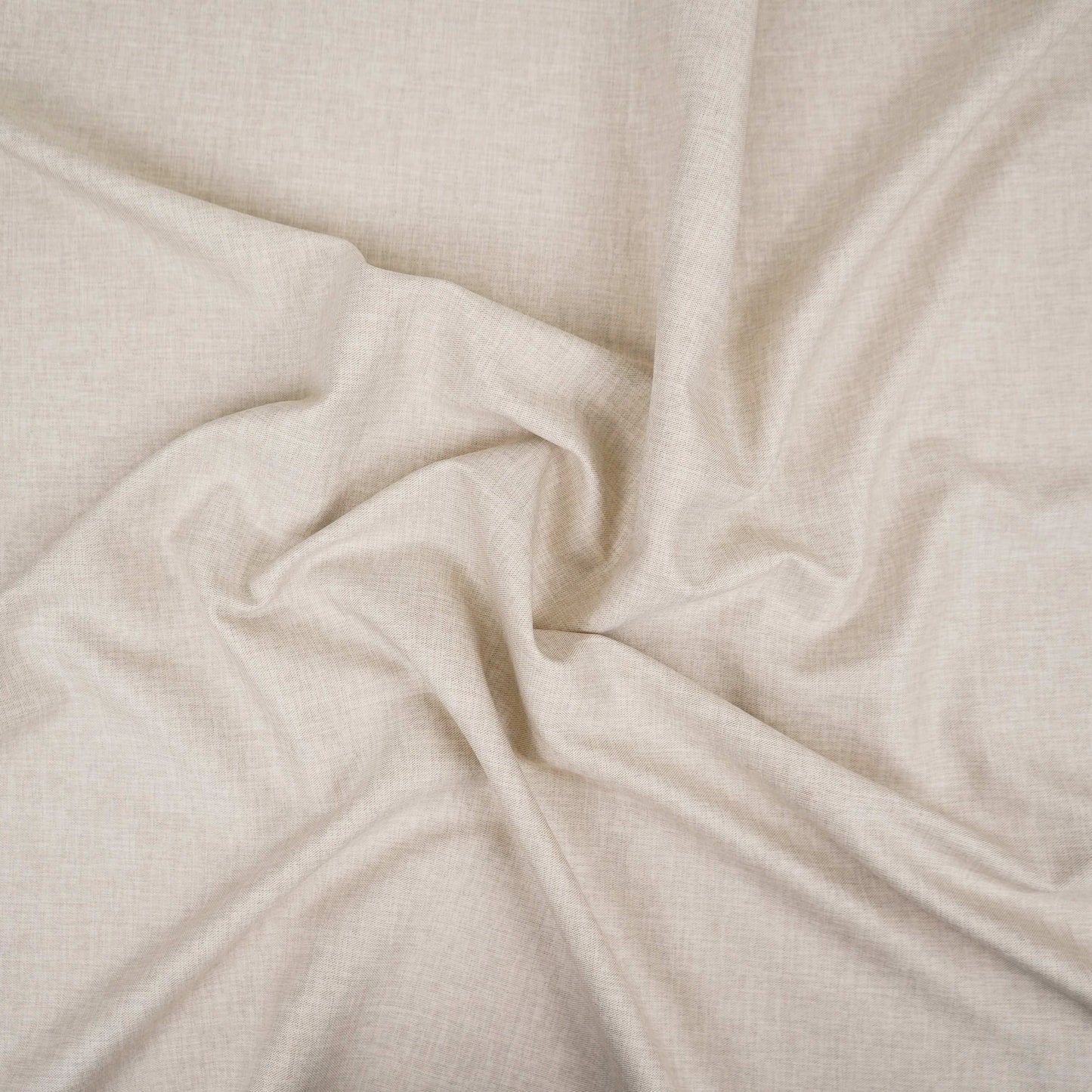 Natural Beige Solid Suiting Fabric ASMI-31305