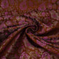 Mehendi Green Jamawar Resham Zari Dohra Brocade Fabric HMSS-32739