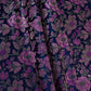 Navy Blue Jamawar Resham Zari Dohra Brocade Fabric HMSS-32738
