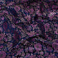 Navy Blue Jamawar Resham Zari Dohra Brocade Fabric HMSS-32738