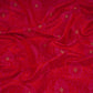 Red Zari Booti Tanchoi Silk Fabric HMSS-32750