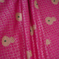 Pink Zari Meena Boota Tanchoi Silk Fabric HMSS-32748