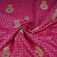 Pink Zari Meena Boota Tanchoi Silk Fabric HMSS-32748