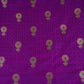 Purple Zari Meena Boota Tanchoi Silk Fabric HMSS-32746