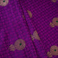 Purple Zari Meena Boota Tanchoi Silk Fabric HMSS-32746